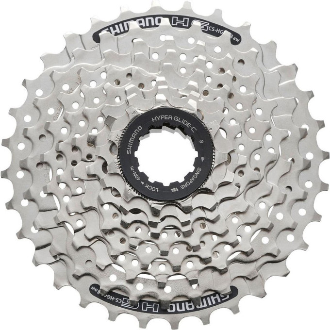 Кассета SHIMANO ACERAHG41, 8 скоростей, 11-30 ECSHG418130